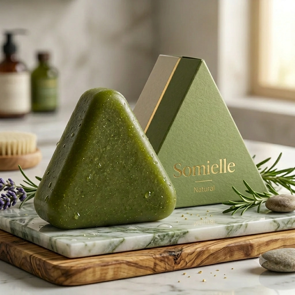 Somielle® Savon Anti-Chute | 12 Plantes Coréennes Naturelles
